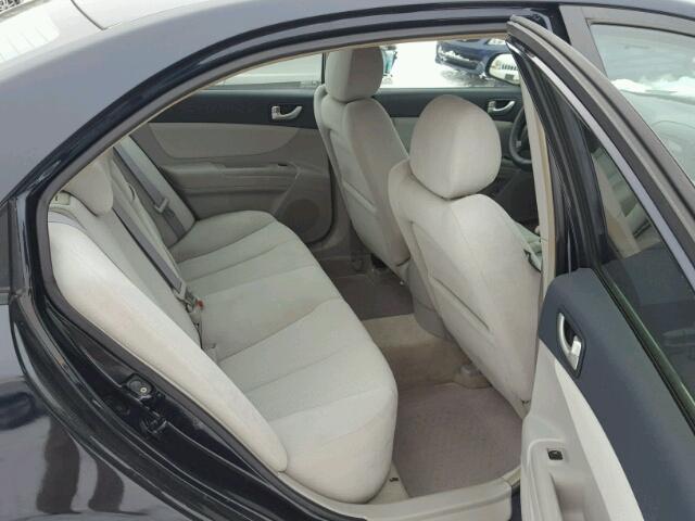 5NPET46C78H309078 - 2008 HYUNDAI SONATA GLS BLUE photo 6