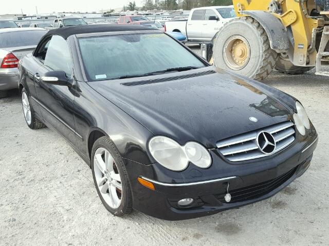 WDBTK56F77F225148 - 2007 MERCEDES-BENZ CLK 350 BLACK photo 1