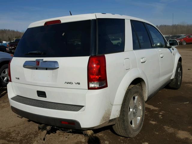 5GZCZ63427S810179 - 2007 SATURN VUE WHITE photo 4