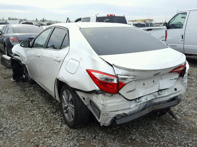 5YFBPRHE5EP139174 - 2014 TOYOTA COROLLA EC 白色 照片 3