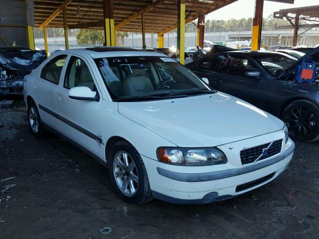 YV1RS61R722099516 - 2002 VOLVO S60 WHITE photo 1