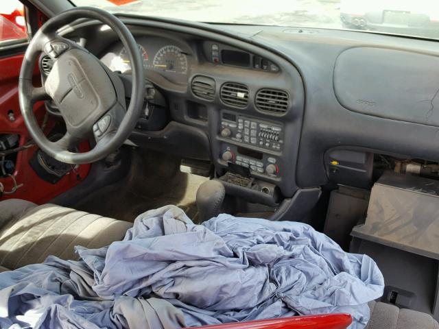 1G2WP52K1XF299169 - 1999 PONTIAC GRAND PRIX წითელი ფოტო 9