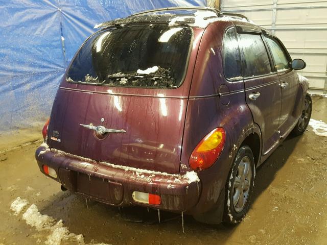 3C4FY58B03T562929 - 2003 CHRYSLER PT CRUISER PURPLE photo 4