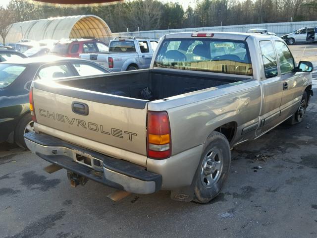 2GCEC19V421297654 - 2002 CHEVROLET SILVERADO TAN photo 4