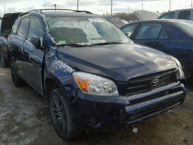 JTMZD33V866000127 - 2006 TOYOTA RAV4 BLUE photo 1