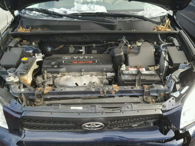 JTMZD33V866000127 - 2006 TOYOTA RAV4 BLUE photo 7