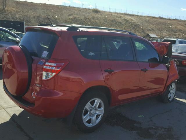 2T3BK4DV2CW089828 - 2012 TOYOTA RAV4 RED photo 4