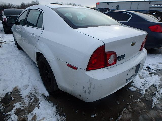 1G1ZH57B394154026 - 2009 CHEVROLET MALIBU 1LT WHITE photo 3