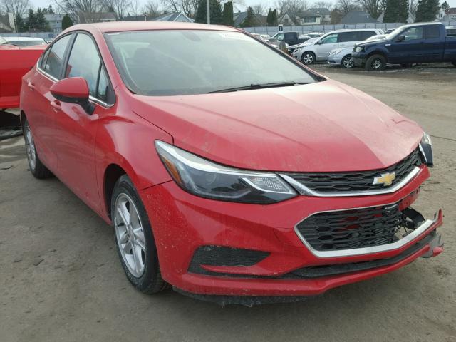 1G1BE5SM7H7244960 - 2017 CHEVROLET CRUZE LT RED photo 1