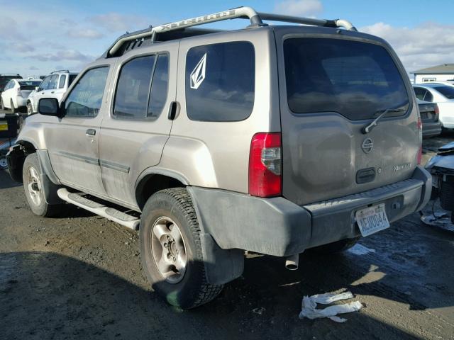 5N1ED28Y03C637467 - 2003 NISSAN XTERRA XE GOLD photo 3