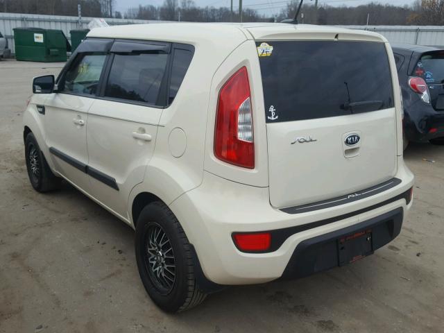 KNDJT2A5XC7407336 - 2012 KIA SOUL CREAM photo 3