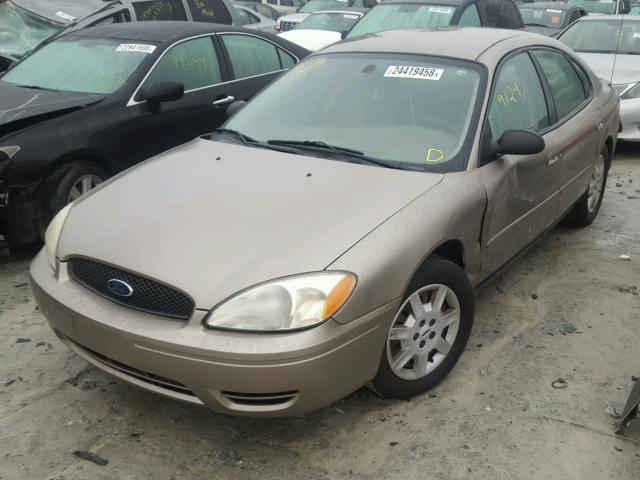 1FAFP53U36A101365 - 2006 FORD TAURUS SE GOLD photo 2