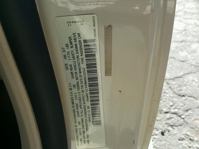 3VWRF31Y08M403252 - 2008 VOLKSWAGEN NEW BEETLE 棕色 照片 10