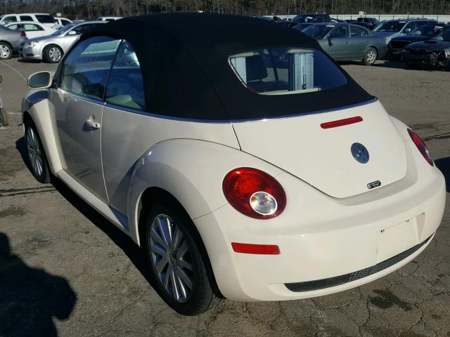 3VWRF31Y08M403252 - 2008 VOLKSWAGEN NEW BEETLE TAN photo 3