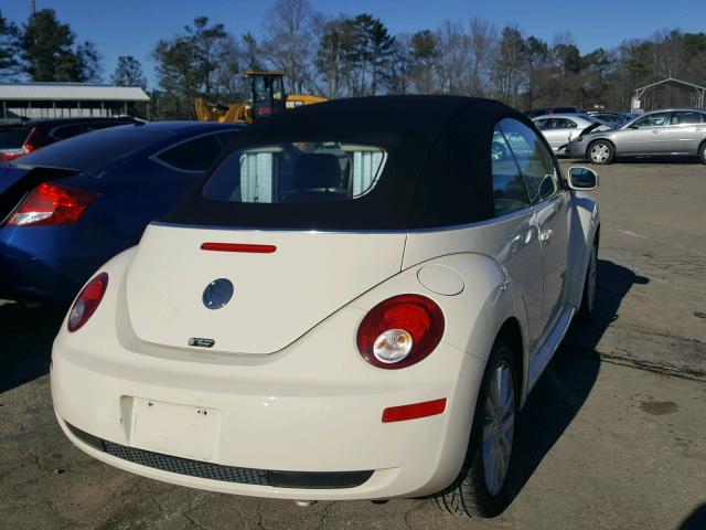 3VWRF31Y08M403252 - 2008 VOLKSWAGEN NEW BEETLE 棕色 照片 4