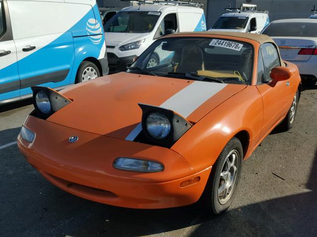 JM1NA3535R0506685 - 1994 MAZDA MX-5 MIATA ORANGE photo 2