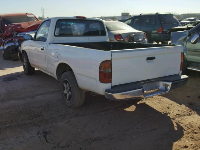 4TANL42N2VZ247693 - 1997 TOYOTA TACOMA WHITE photo 3