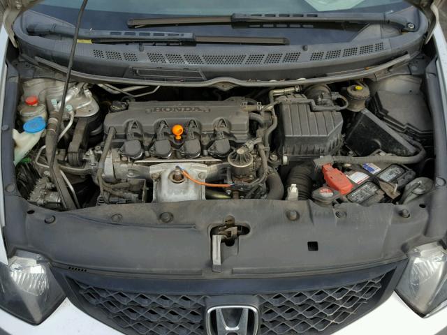 2HGFG1B69AH534366 - 2010 HONDA CIVIC LX SILVER photo 7