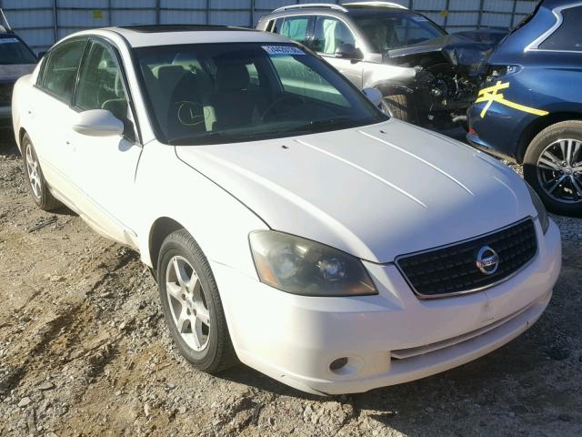 1N4AL11D85C256837 - 2005 NISSAN ALTIMA S WHITE photo 1