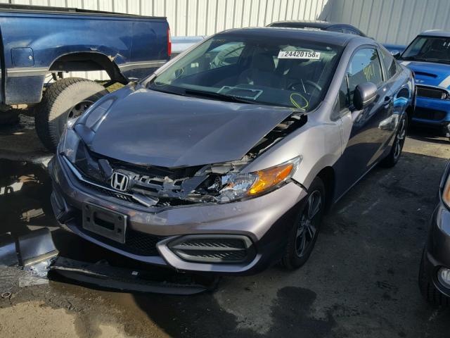 2HGFG3B85FH515057 - 2015 HONDA CIVIC EX გრაფიტი ფოტო 2