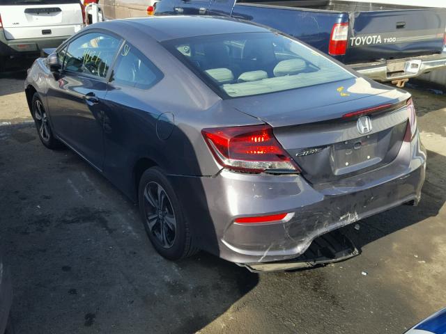 2HGFG3B85FH515057 - 2015 HONDA CIVIC EX გრაფიტი ფოტო 3