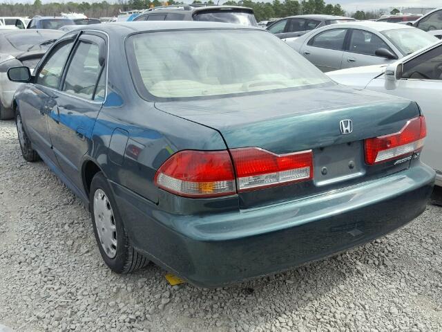 JHMCG56422C017141 - 2002 HONDA ACCORD LX GREEN photo 3