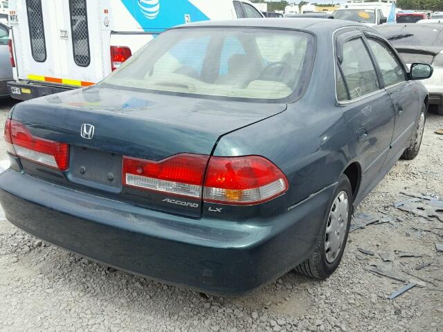 JHMCG56422C017141 - 2002 HONDA ACCORD LX GREEN photo 4