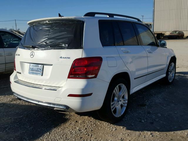 WDCGG8JB8FG337941 - 2015 MERCEDES-BENZ GLK 350 4M WHITE photo 4