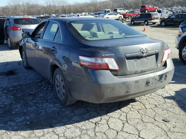 JTNBB46K783045266 - 2008 TOYOTA CAMRY HYBR GRAY photo 3