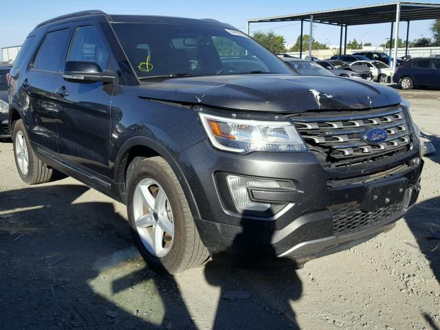 1FM5K8D84GGD14553 - 2016 FORD EXPLORER X CHARCOAL photo 1
