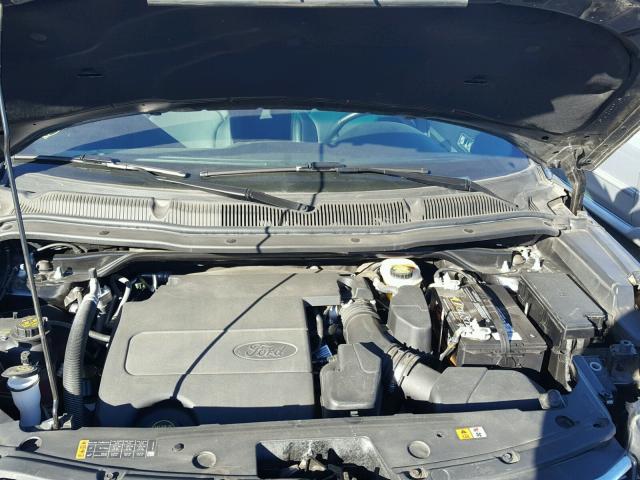 1FM5K8D84GGD14553 - 2016 FORD EXPLORER X CHARCOAL photo 7