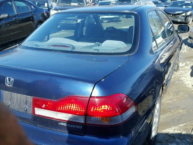 1HGCF86642A080150 - 2002 HONDA ACCORD VAL BLUE photo 4