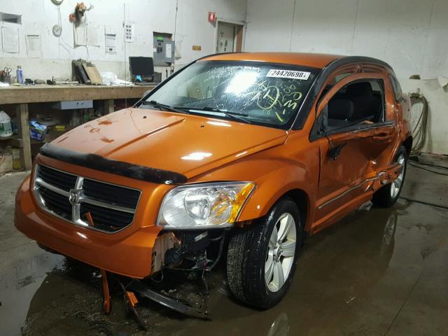 1B3CB4HA4BD171598 - 2011 DODGE CALIBER SX GOLD photo 2