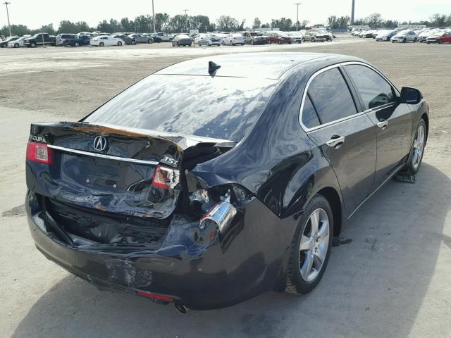 JH4CU2F60CC017746 - 2012 ACURA TSX TECH BLACK photo 4