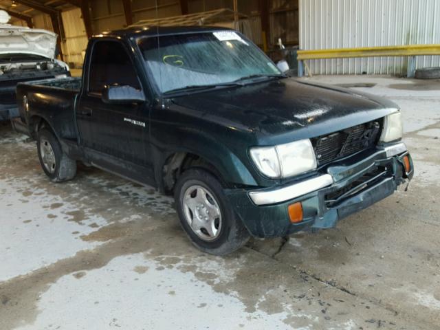 5TENL42N0YZ695749 - 2000 TOYOTA TACOMA GREEN photo 1