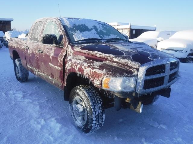 3D7KU28D53G824663 - 2003 DODGE RAM 2500 S MAROON photo 1