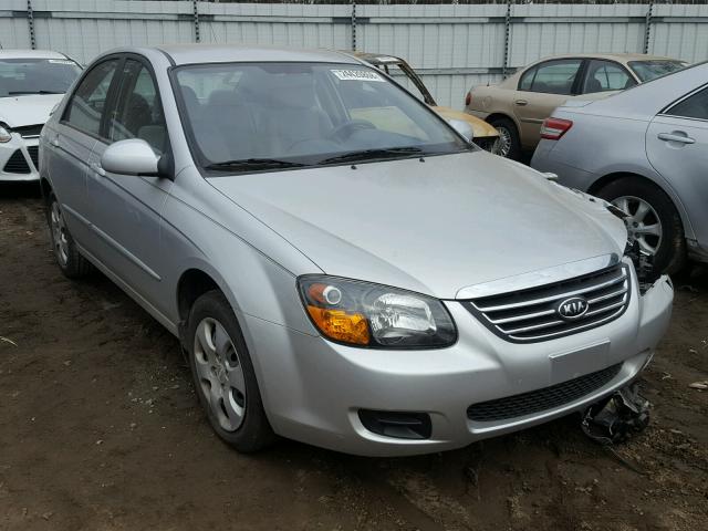 KNAFE221395616625 - 2009 KIA SPECTRA EX SILVER photo 1