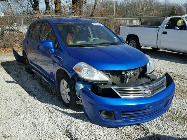 3N1BC1CP4AL439949 - 2010 NISSAN VERSA S BLUE photo 1