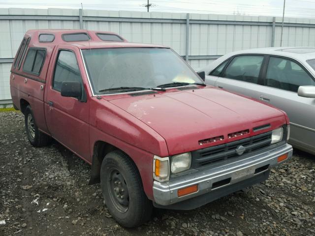 1N6SD11S1LC356136 - 1990 NISSAN D21 SHORT BURGUNDY photo 1