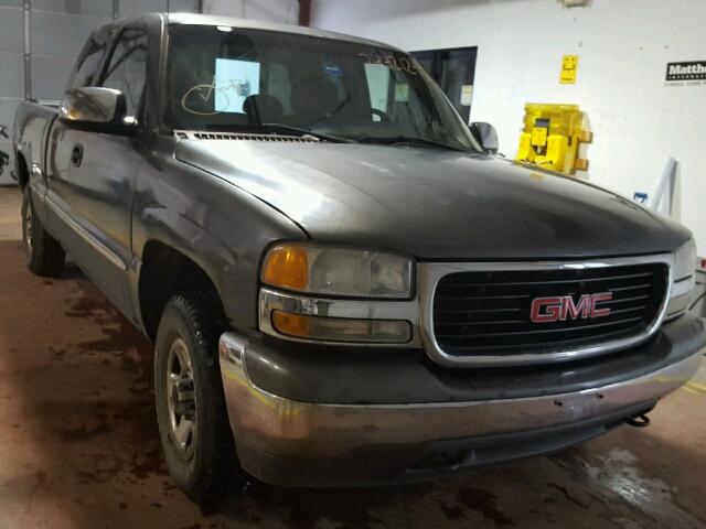 1GTEK19V71E167089 - 2001 GMC NEW SIERRA GRAY photo 1