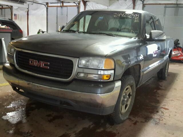 1GTEK19V71E167089 - 2001 GMC NEW SIERRA GRAY photo 2