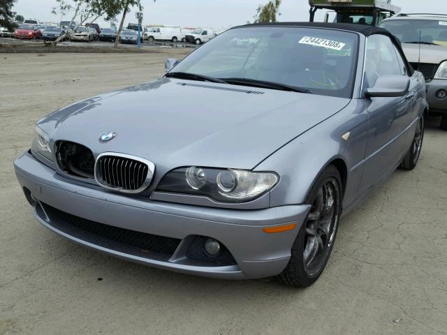 WBABW53405PL50890 - 2005 BMW 330 CI GRAY photo 2