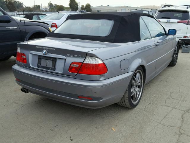 WBABW53405PL50890 - 2005 BMW 330 CI GRAY photo 4