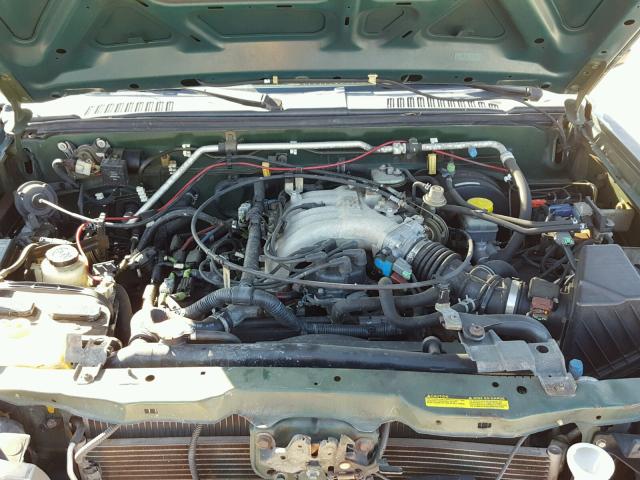 5N1ED28T9YC508834 - 2000 NISSAN XTERRA XE GREEN photo 7