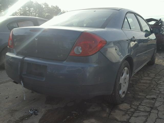 1G2ZG528054177834 - 2005 PONTIAC G6 BLUE photo 4