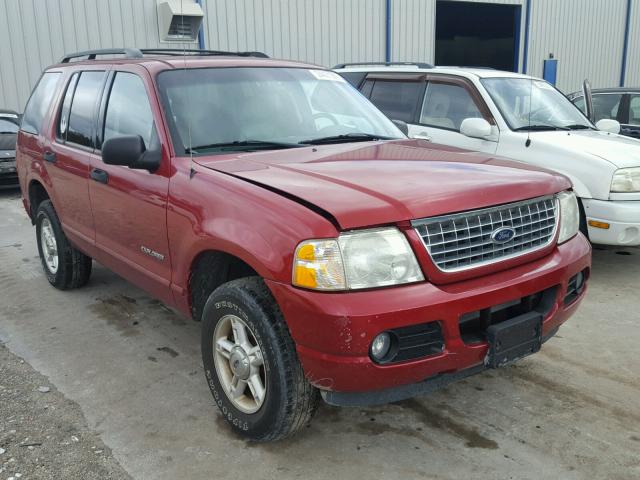 1FMZU73K44UB38684 - 2004 FORD EXPLORER X RED photo 1