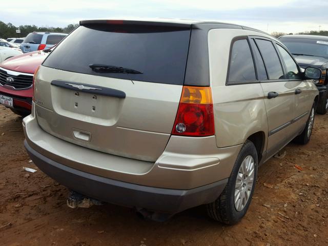 2A4GM48476R708322 - 2006 CHRYSLER PACIFICA GOLD photo 4