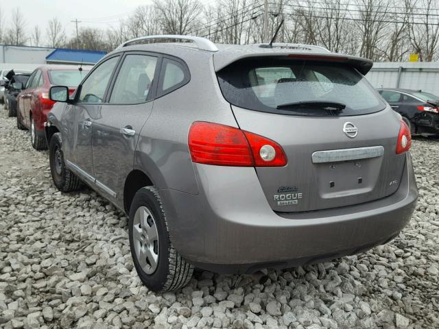 JN8AS5MVXFW251149 - 2015 NISSAN ROGUE SELE GRAY photo 3