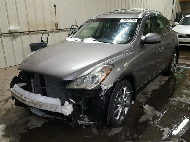 JNKAJ09F79M950160 - 2009 INFINITI EX35 BASE SILVER photo 2