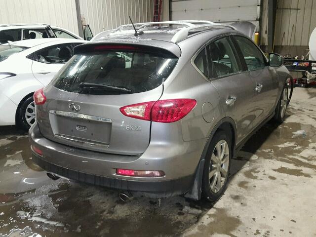 JNKAJ09F79M950160 - 2009 INFINITI EX35 BASE SILVER photo 4